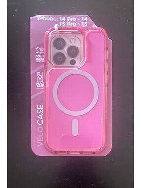 iHome Case for iPhone 14/13 Pro 14/13 Pink